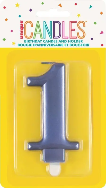 Свещ цифра 9,3 cм