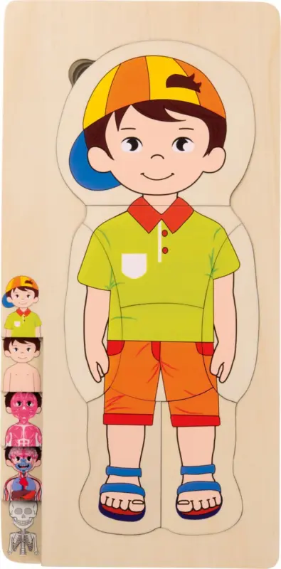 Kidland Дървен пъзел различни видове