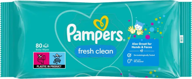 Pampers Бебешки влажни кърпички различни видове