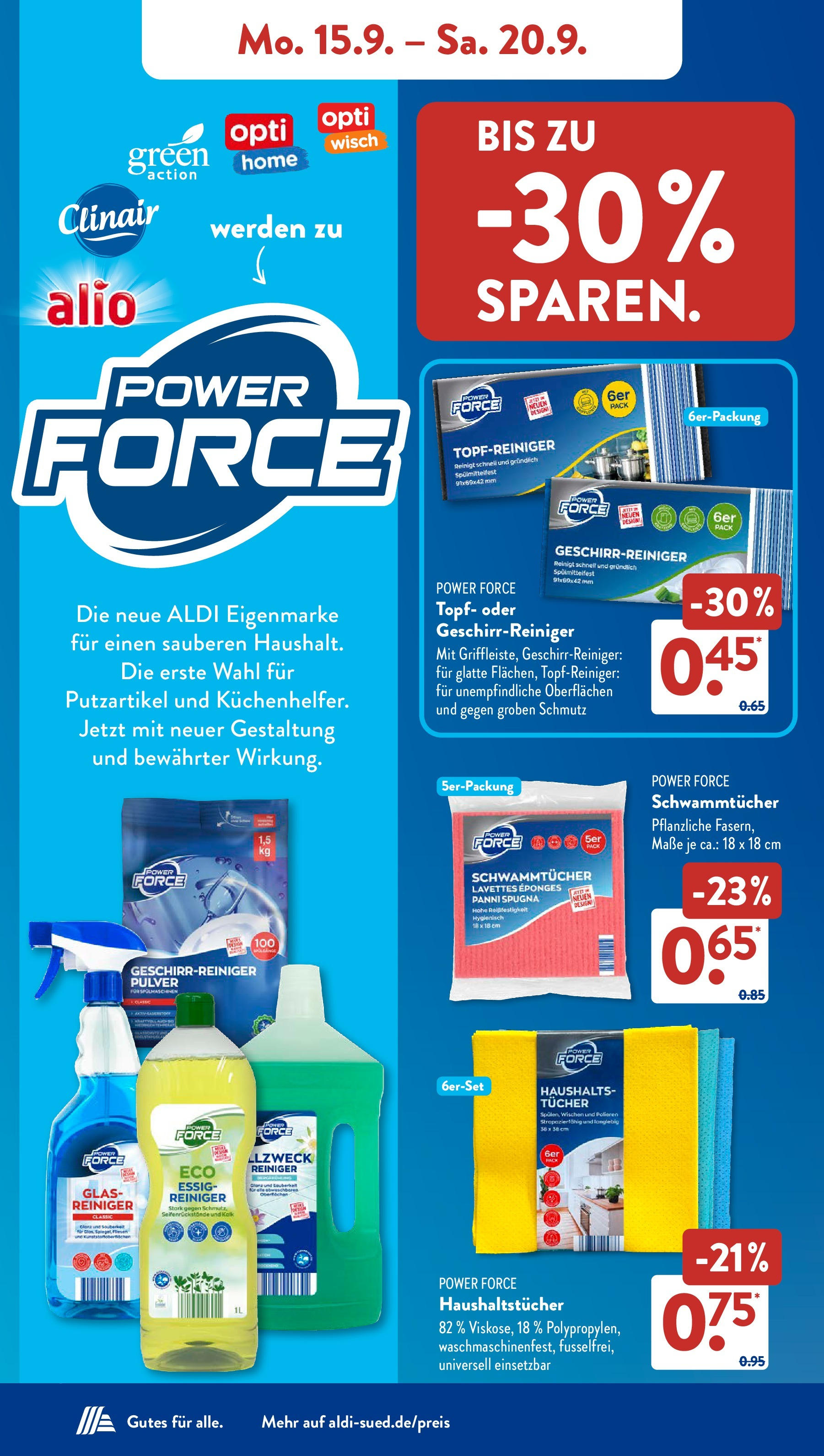 Aldi Süd - Aldi Süd: Wochenangebote (ab 14.09.2025) zum Blättern | Seite: 10 | Produkte: Essig