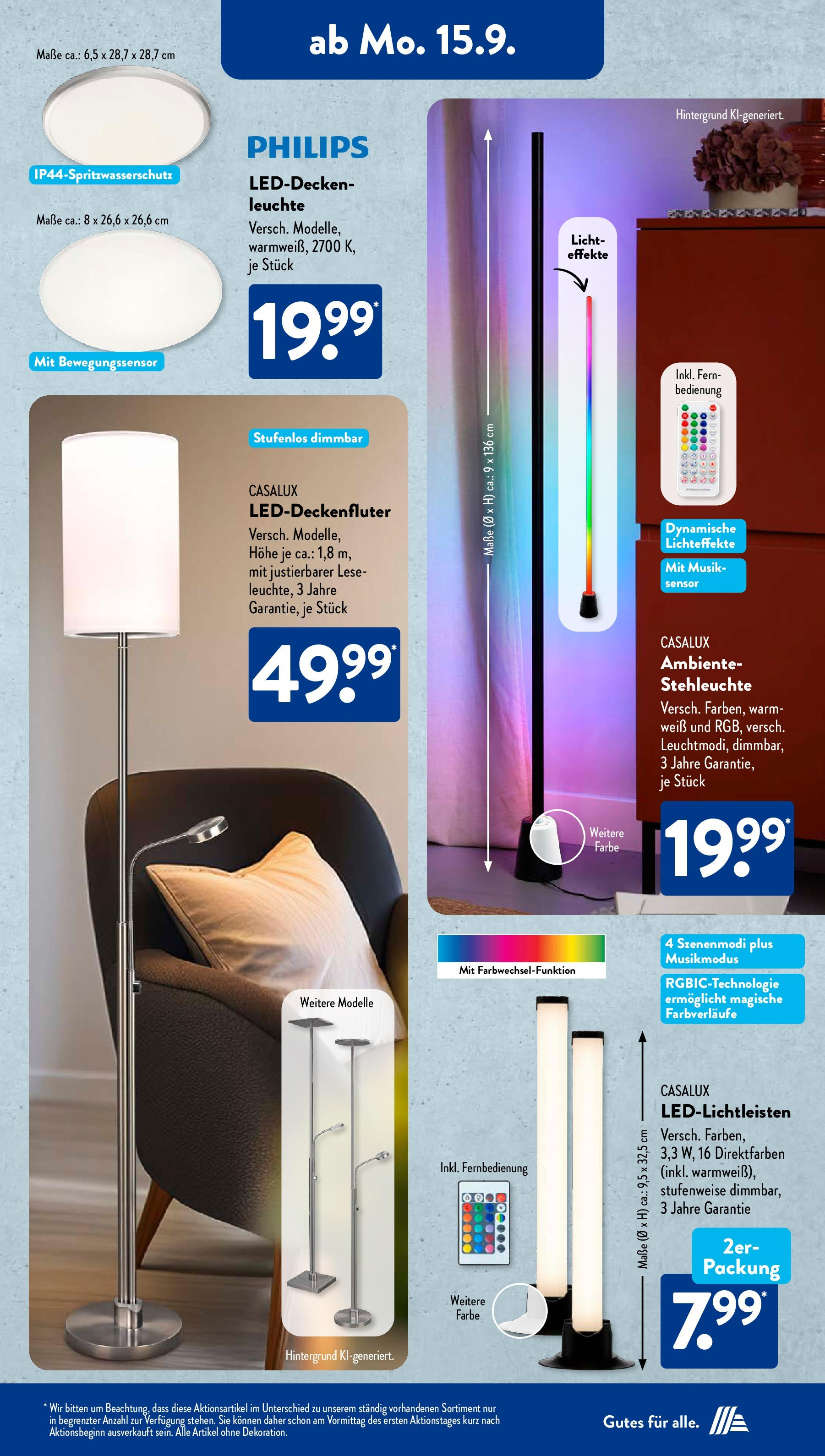 Aldi Süd - Aldi Süd: Wochenangebote (ab 14.09.2025) zum Blättern | Seite: 15 | Produkte: Philips