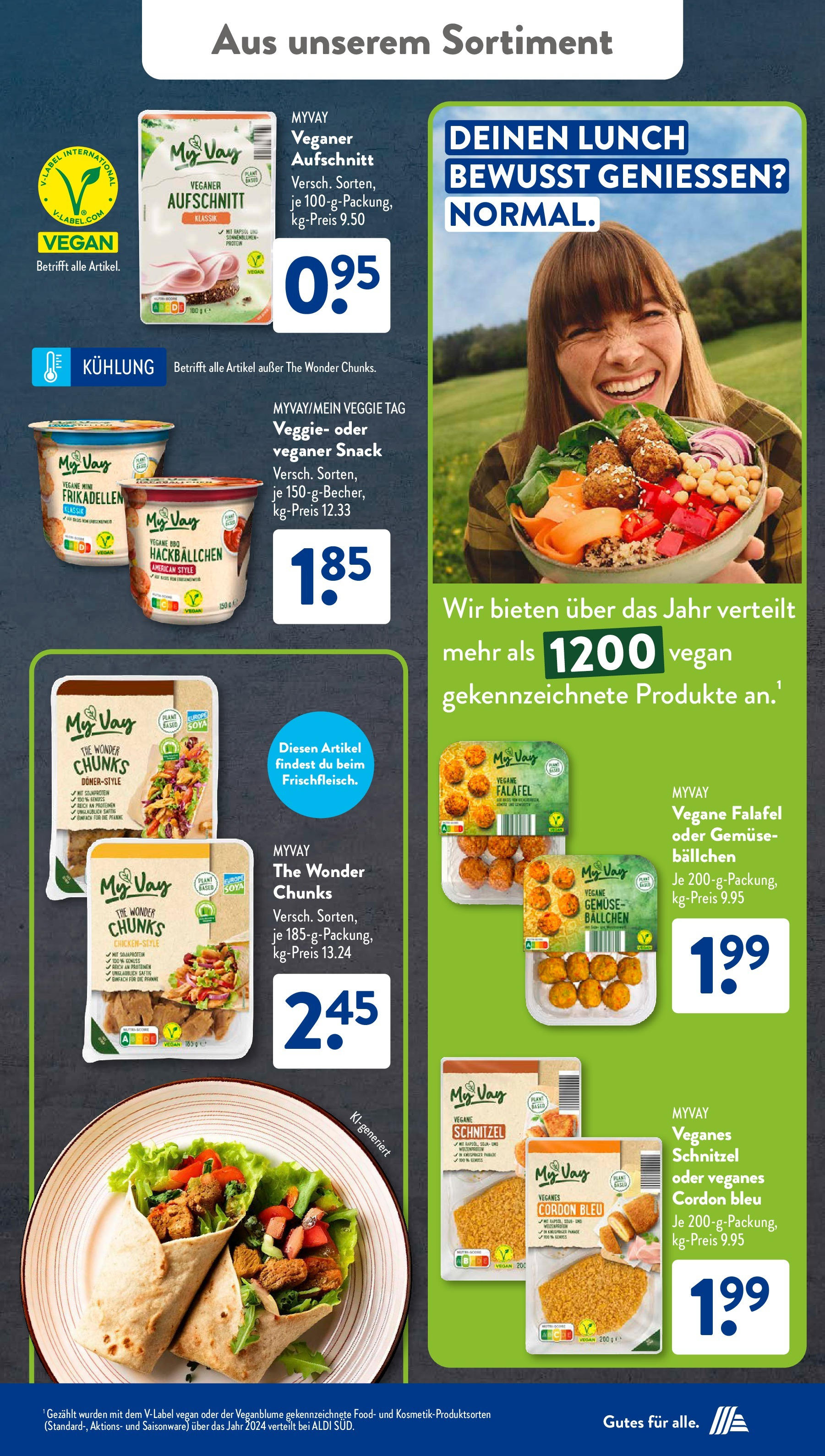 Aldi Süd - Aldi Süd: Wochenangebote (ab 14.09.2025) zum Blättern | Seite: 32 | Produkte: Rapsöl, Schnitzel, Gemüse