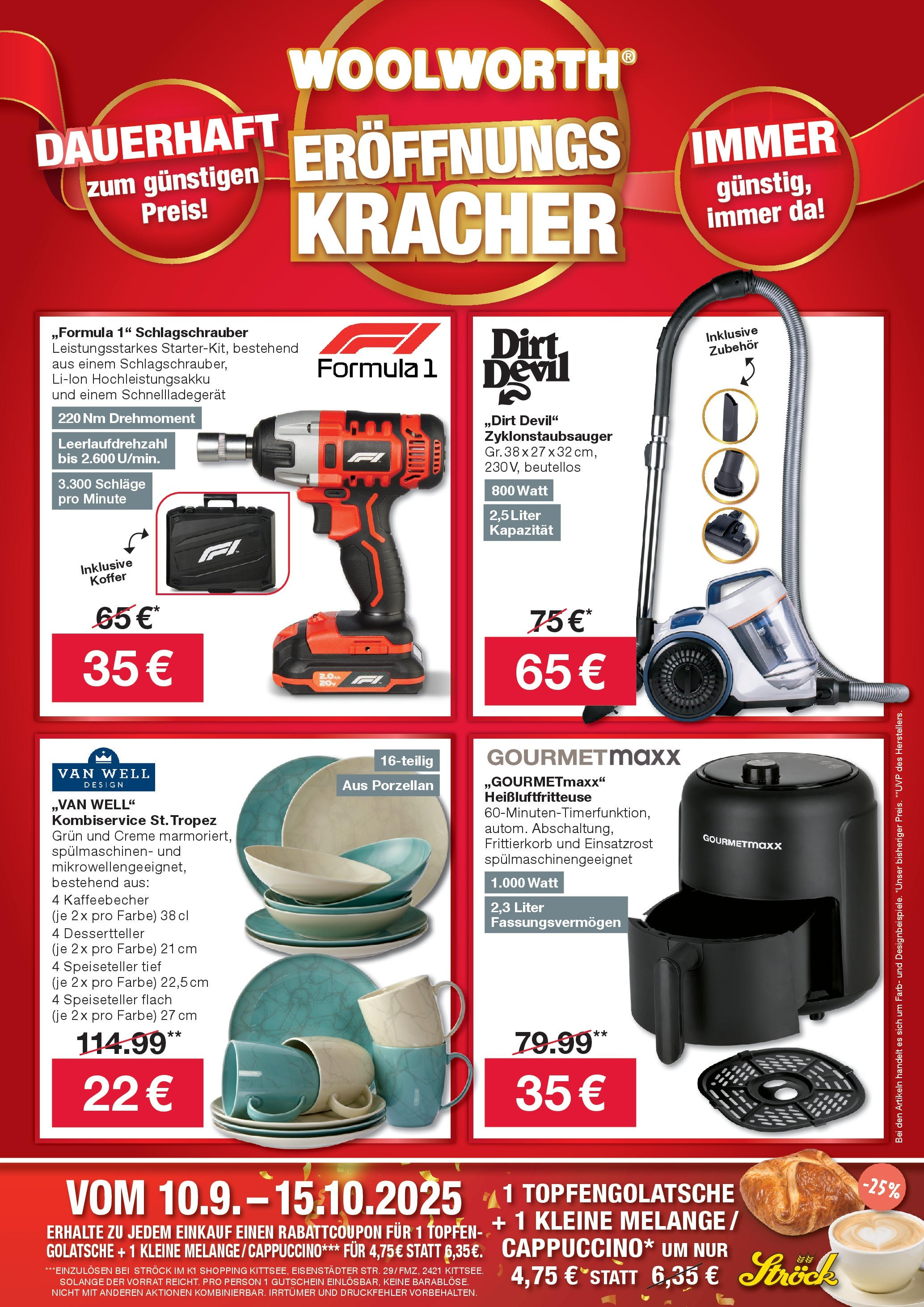 Woolworth - Woolworth: Servus Kittsee! (07.09.2025) || Aktuelle Angebote | Seite: 5 | Produkte: Koffer, Creme Woolworth - Woolworth: Servus Kittsee! von 07.09.2025 - Aktuelle Angebote | Seite: 5 | Produkte: Koffer, Creme