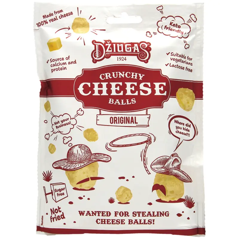 Knabbererzeugnis aus Hartkäse