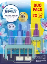 Febreze Lufterfrischer Duftstecker 3Volution Aprilfrisch Nachfüllpack (2x20 ml)