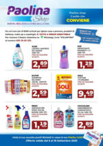 Paolina Shop Offerte valide dal 6 al 19 settembre - al 19.09.2025