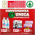 Eurospar Convenienza unica - al 17.09.2025
