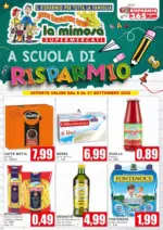 La Mimosa Supermercati A scula di Risparmio - al 21.09.2025