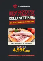 EP Supercarni Dal 05 settembre al 11 settembre - al 11.09.2025