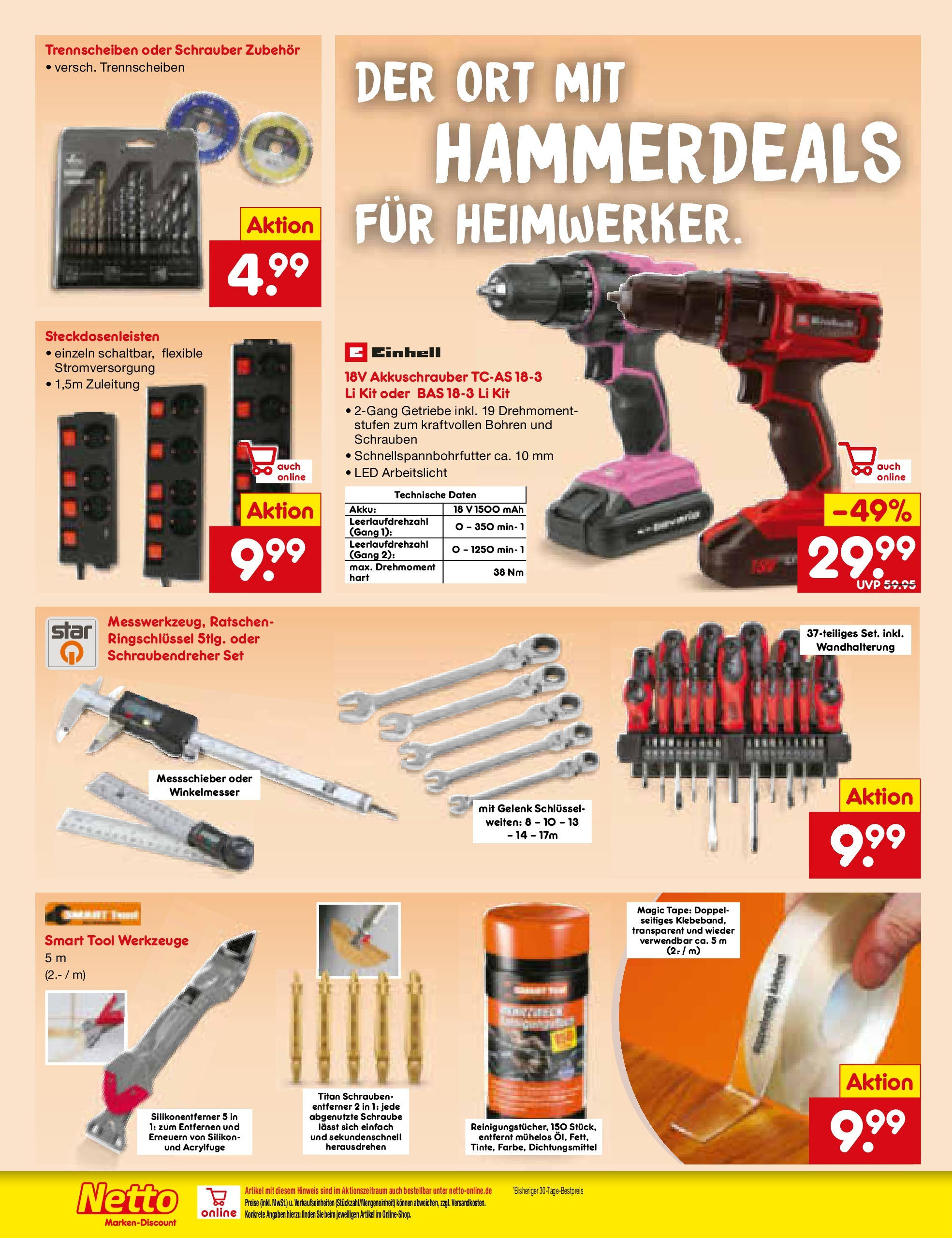 Netto Marken-Discount prospekt Osterode	 (ab 15.09.2025) » Angebote | Seite: 28 | Produkte: Akkuschrauber