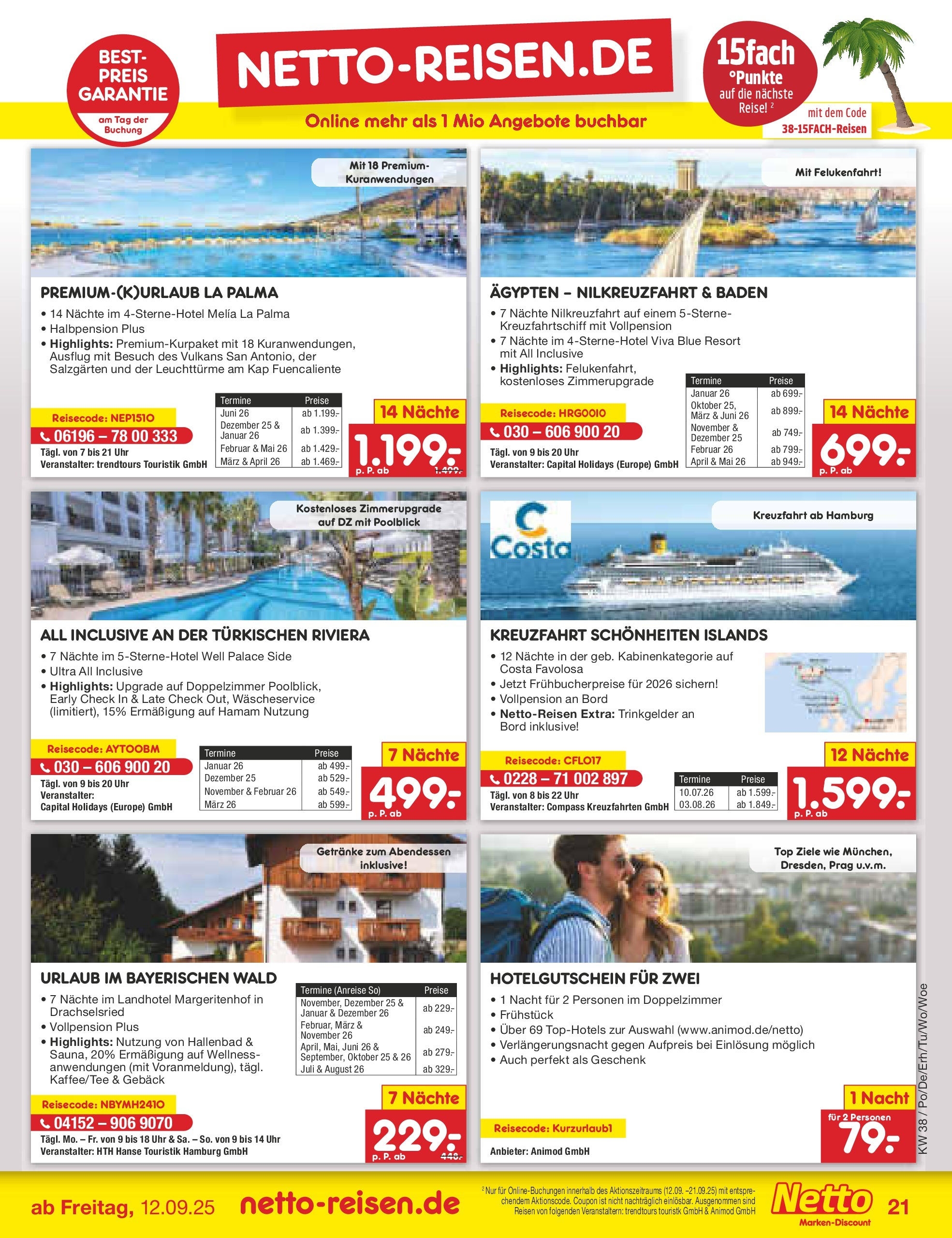 Netto Marken-Discount prospekt München	 (ab 15.09.2025) » Angebote | Seite: 23 | Produkte: Top, Uhr