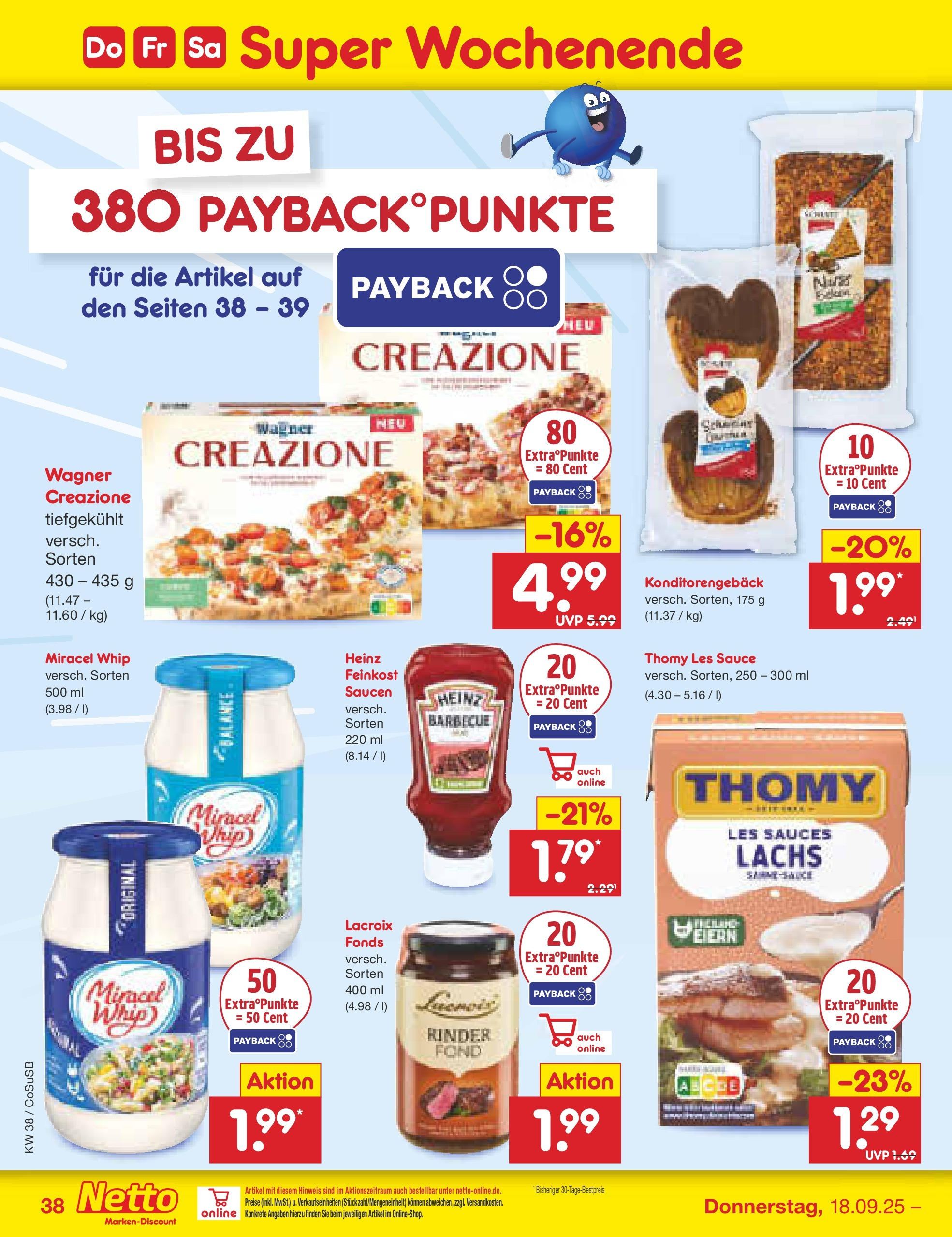 Netto Marken-Discount prospekt Bitterfeld-Wolfen	 (ab 14.09.2025) » Angebote | Seite: 40 | Produkte: Miracel whip, Lachs