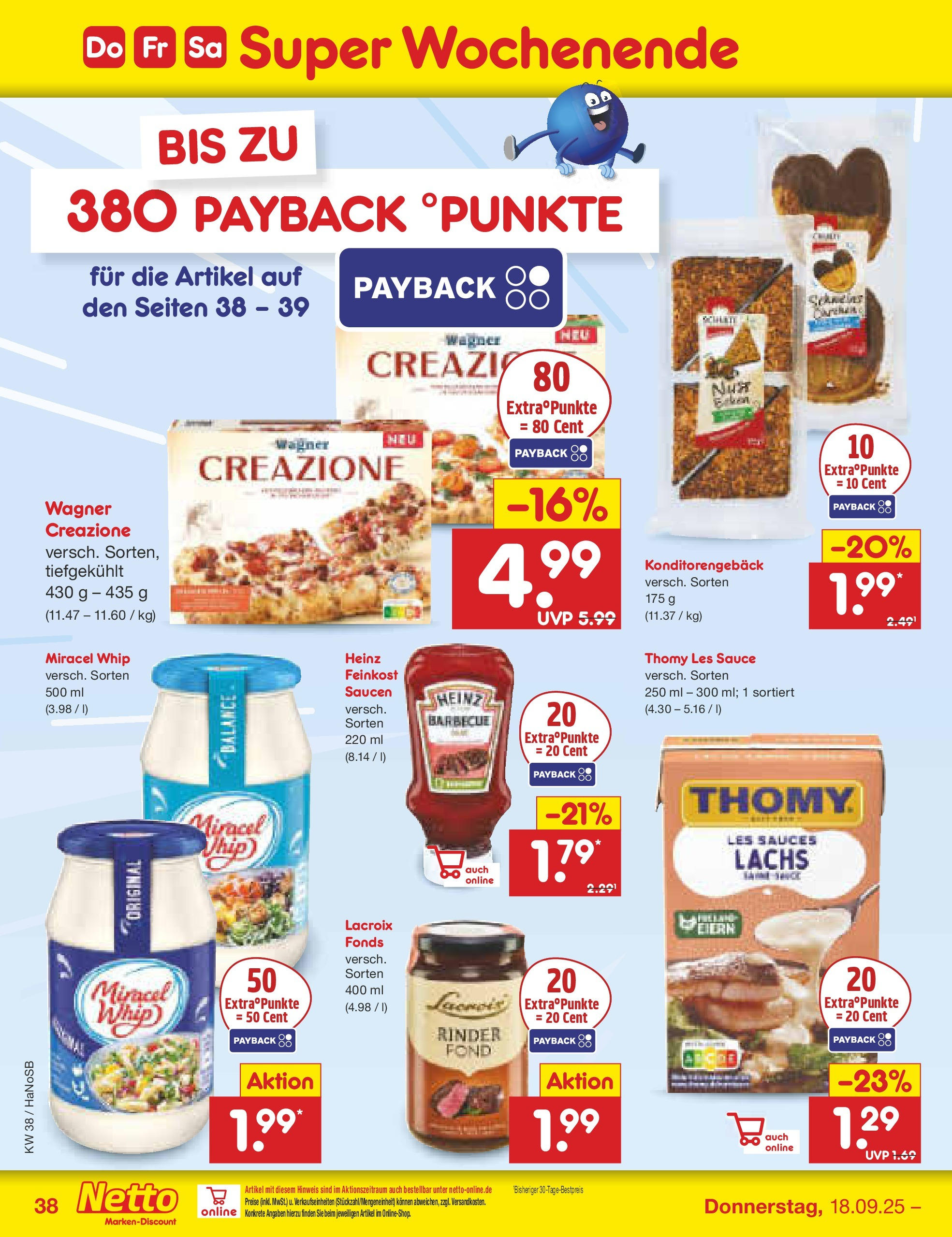 Netto Marken-Discount prospekt Schwerte-Geisecke (ab 15.09.2025) » Angebote | Seite: 40 | Produkte: Miracel whip, Lachs, Chili Netto Marken-Discount prospekt Schwerte-Geisecke (ab 15.09.2025) » Angebote | Seite: 40 | Produkte: Miracel whip, Lachs, Chili