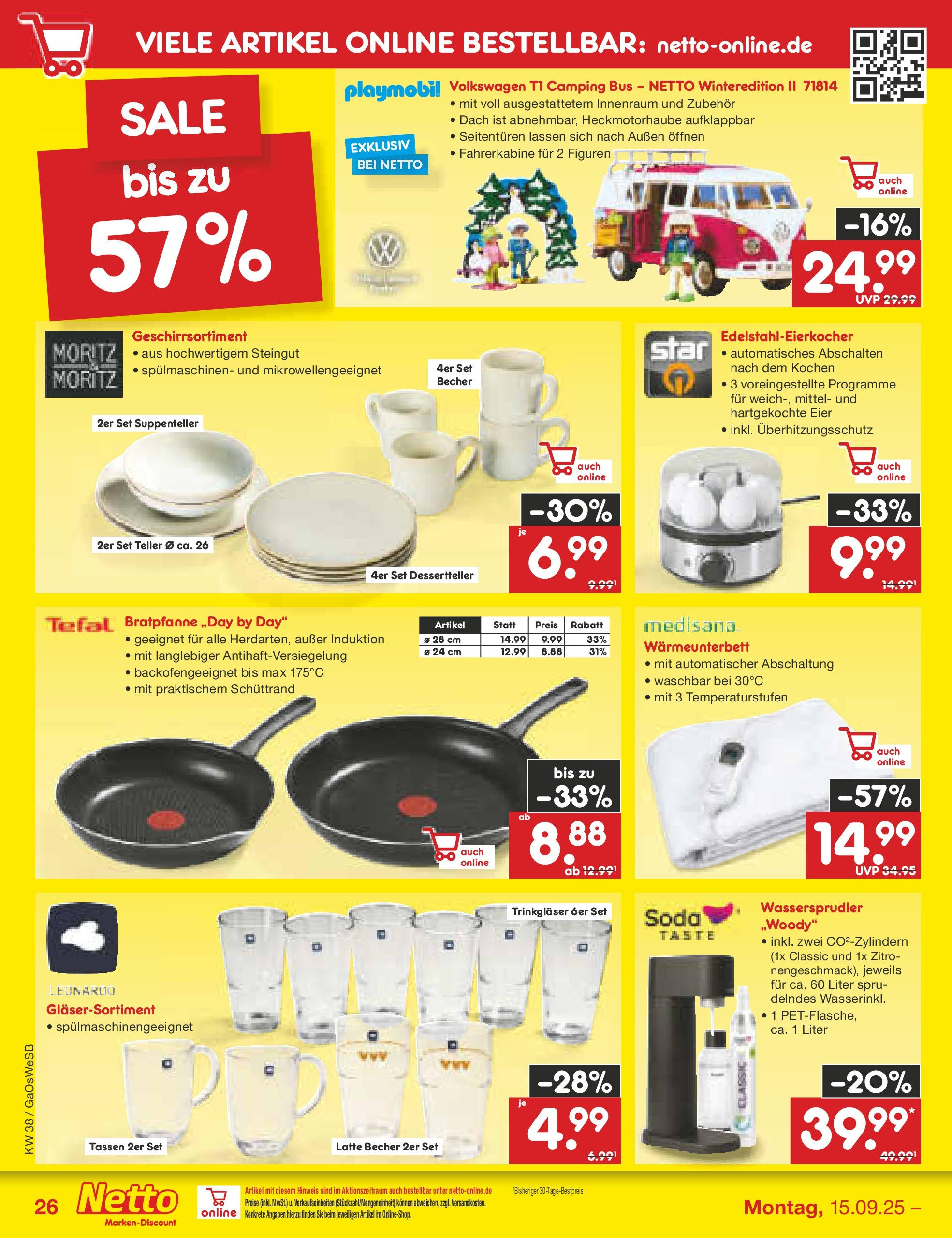 Netto Marken-Discount prospekt Bremen-Lesum	 (ab 15.09.2025) » Angebote | Seite: 30 | Produkte: Eier