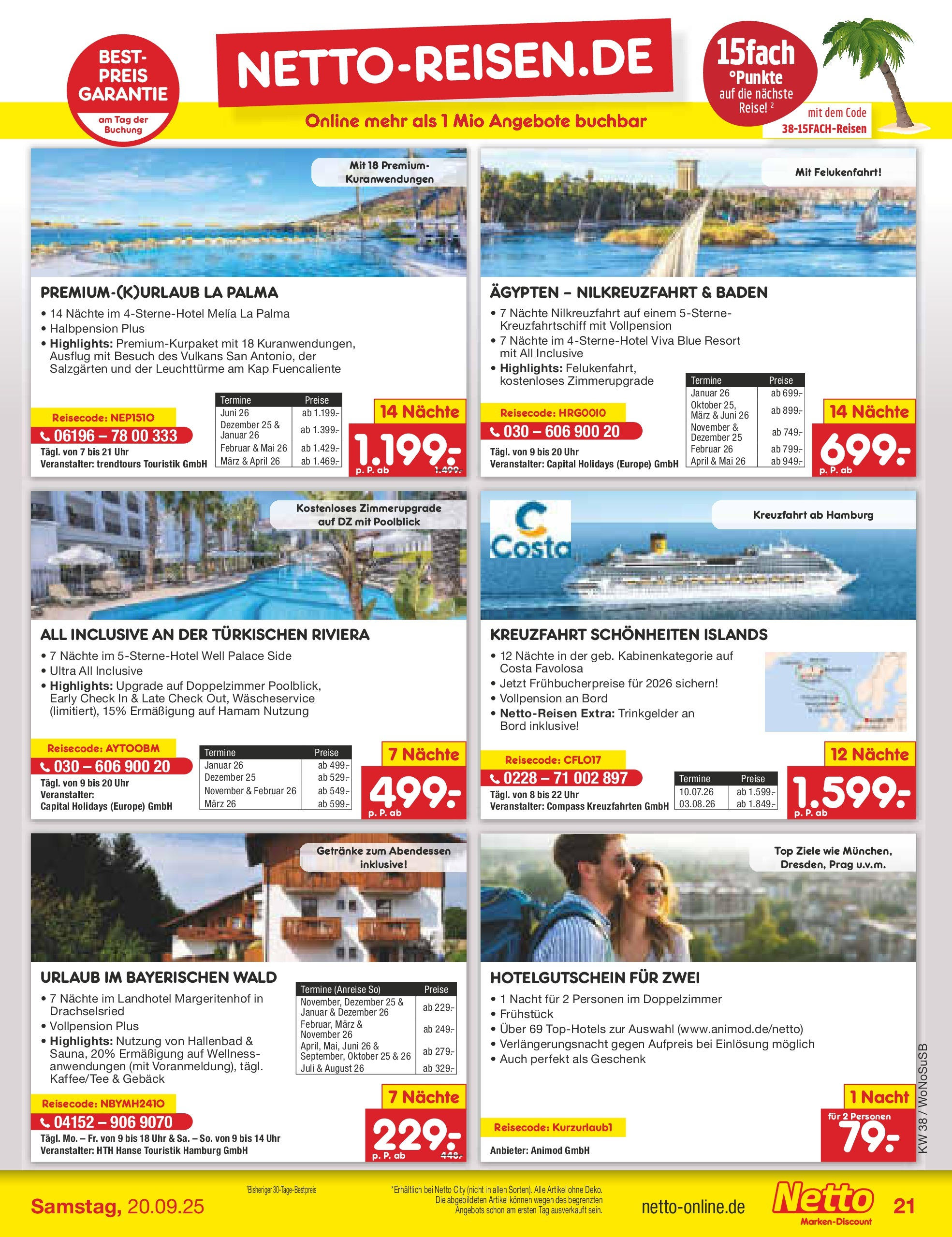 Netto Marken-Discount prospekt Frankfurt am Main (ab 15.09.2025) » Angebote | Seite: 23 | Produkte: Top, Uhr Netto Marken-Discount prospekt Frankfurt am Main (ab 15.09.2025) » Angebote | Seite: 23 | Produkte: Top, Uhr