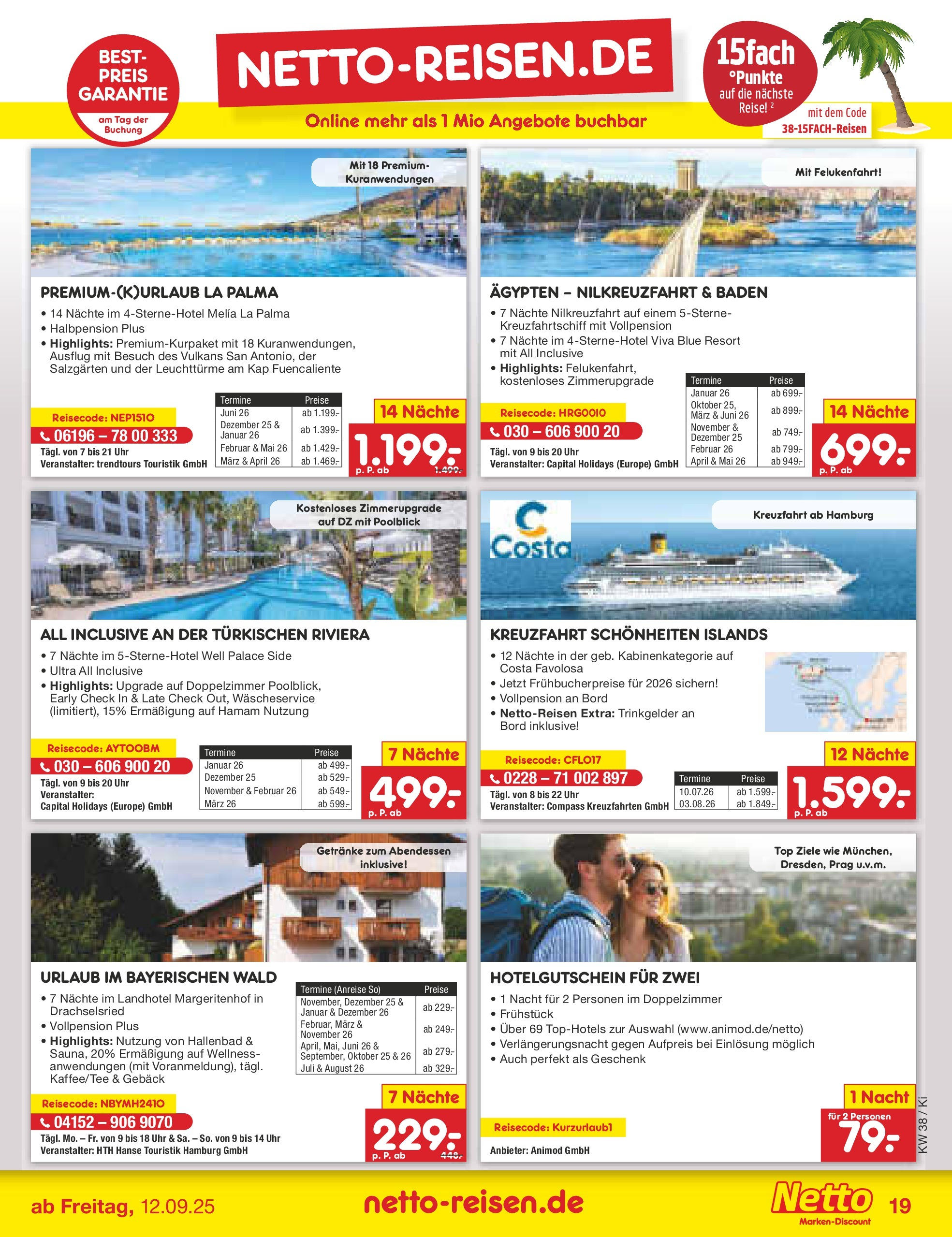 Netto Marken-Discount prospekt Mistelbach	 (ab 14.09.2025) » Angebote | Seite: 21 | Produkte: Top, Uhr
