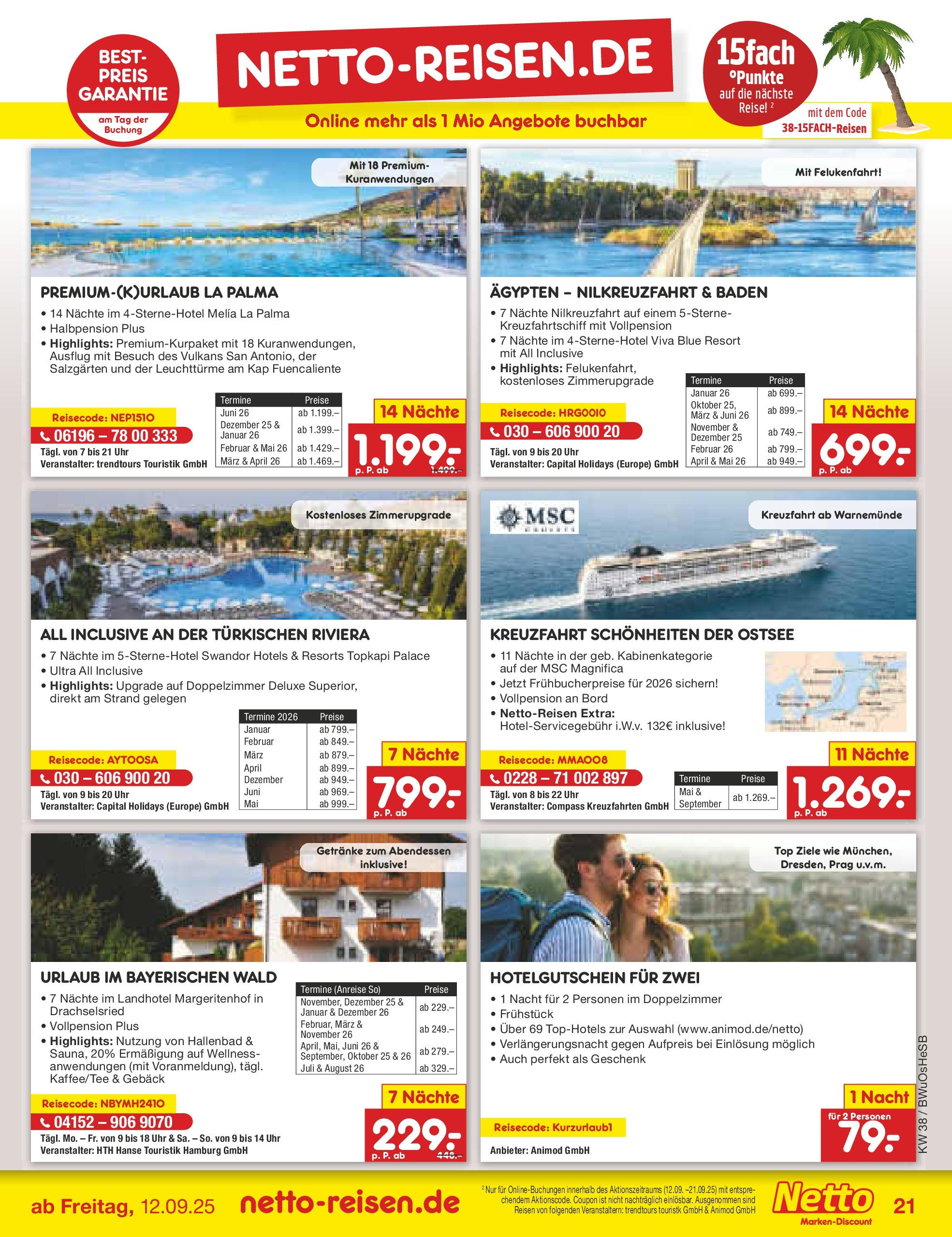 Netto Marken-Discount prospekt Osterode	 (ab 15.09.2025) » Angebote | Seite: 23 | Produkte: Top, Uhr