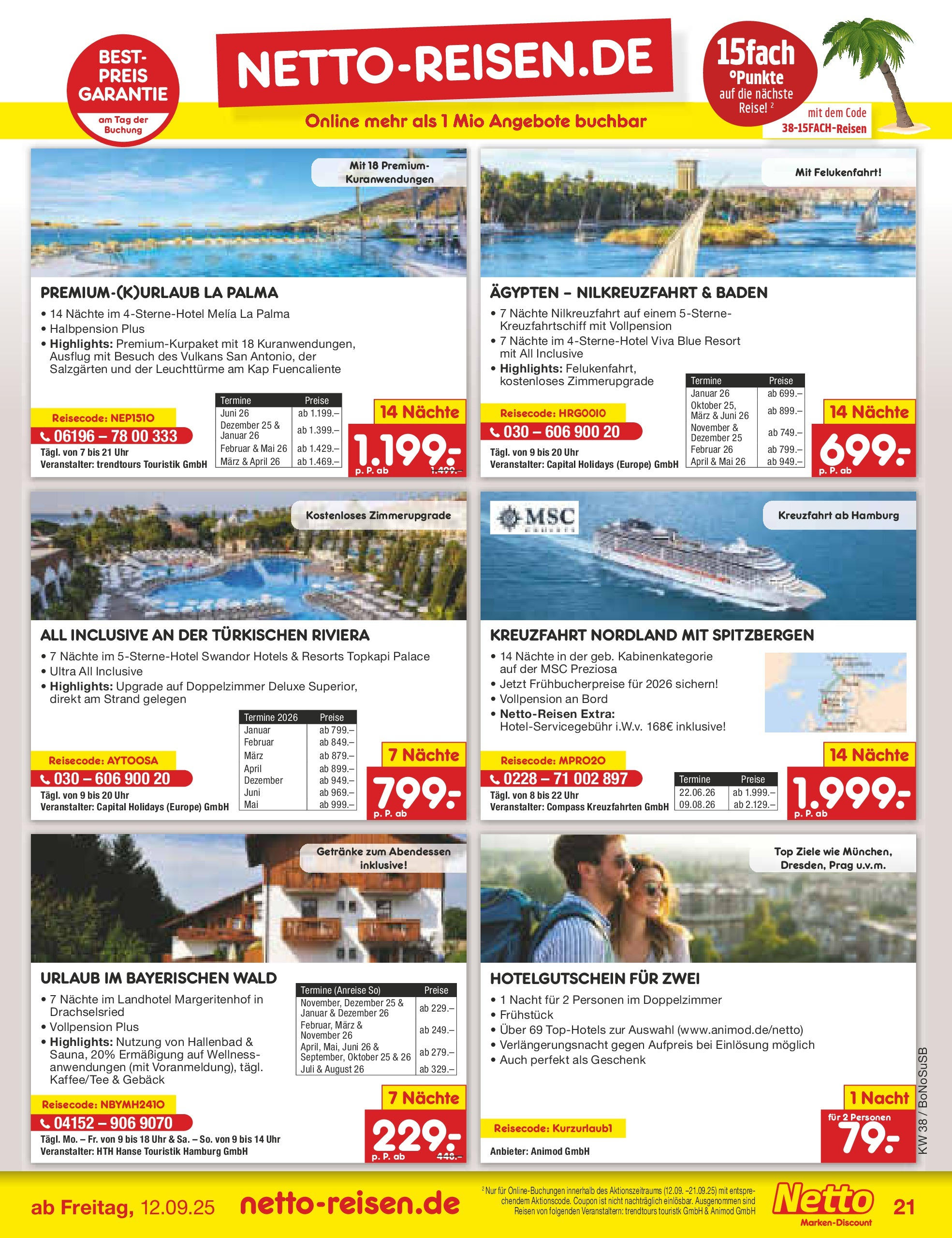 Netto Marken-Discount prospekt Herne	 (ab 15.09.2025) » Angebote | Seite: 23 | Produkte: Top, Uhr