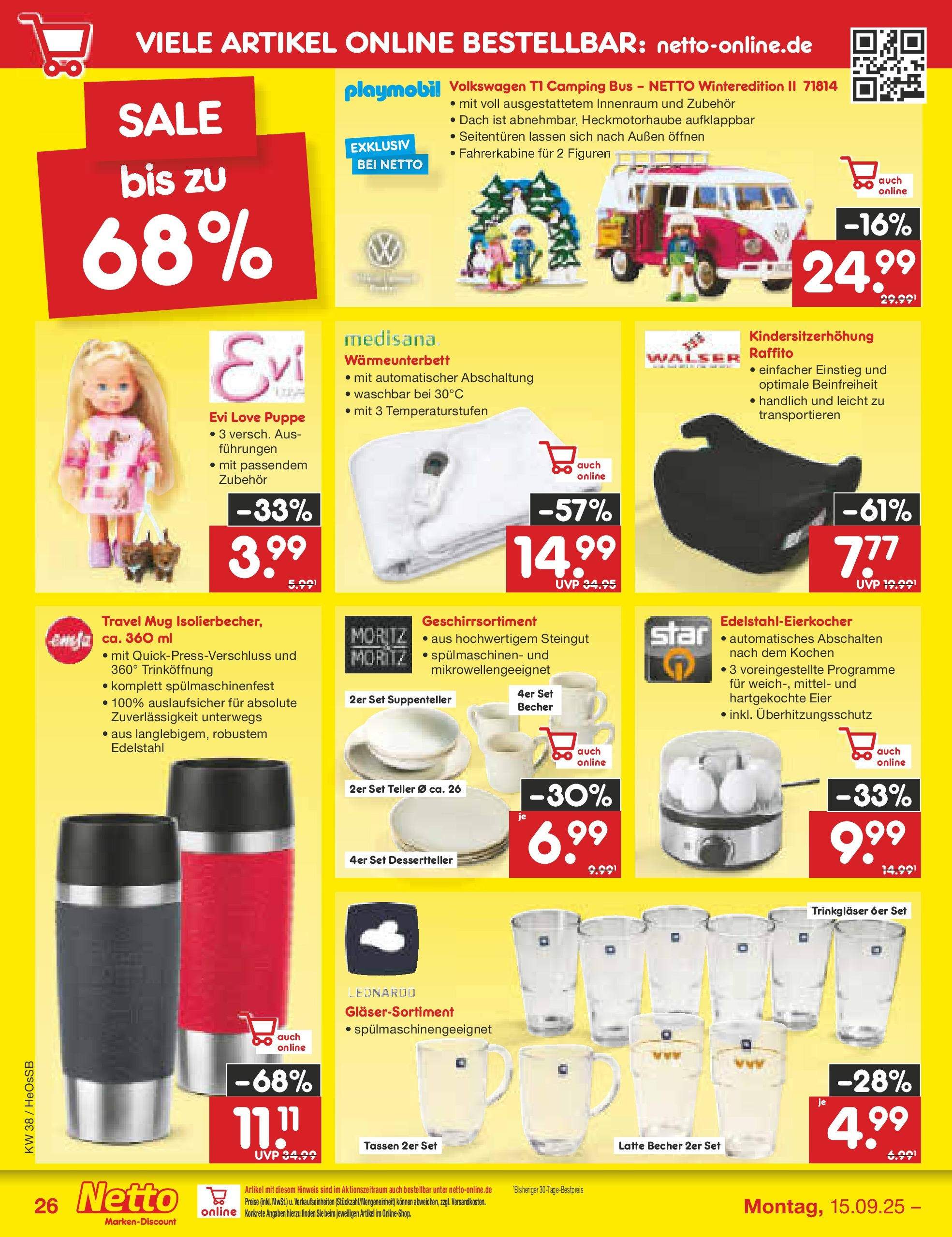 Netto Marken-Discount prospekt Kröpelin	 (ab 15.09.2025) » Angebote | Seite: 28 | Produkte: Eier