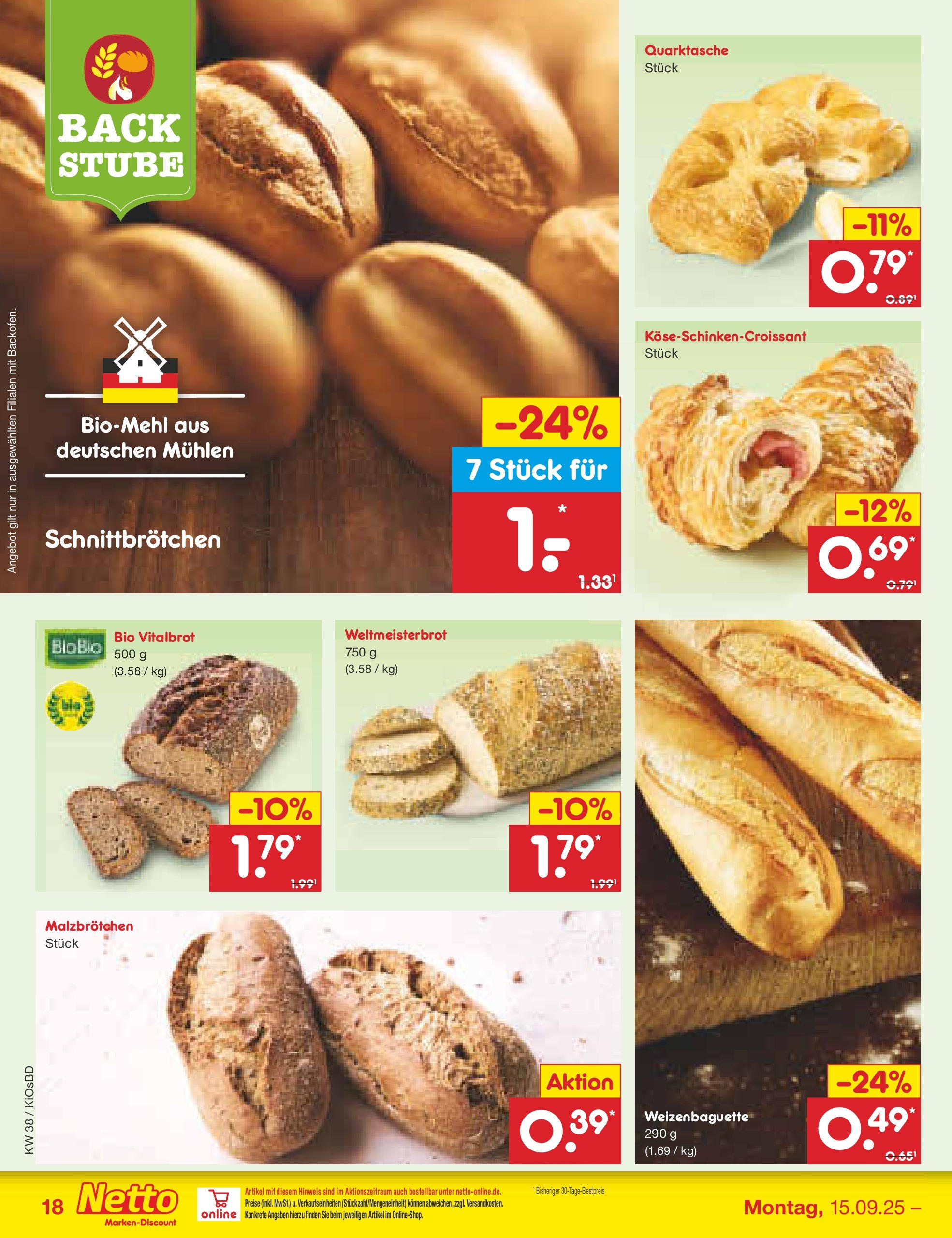 Netto Marken-Discount prospekt Mistelbach	 (ab 14.09.2025) » Angebote | Seite: 20