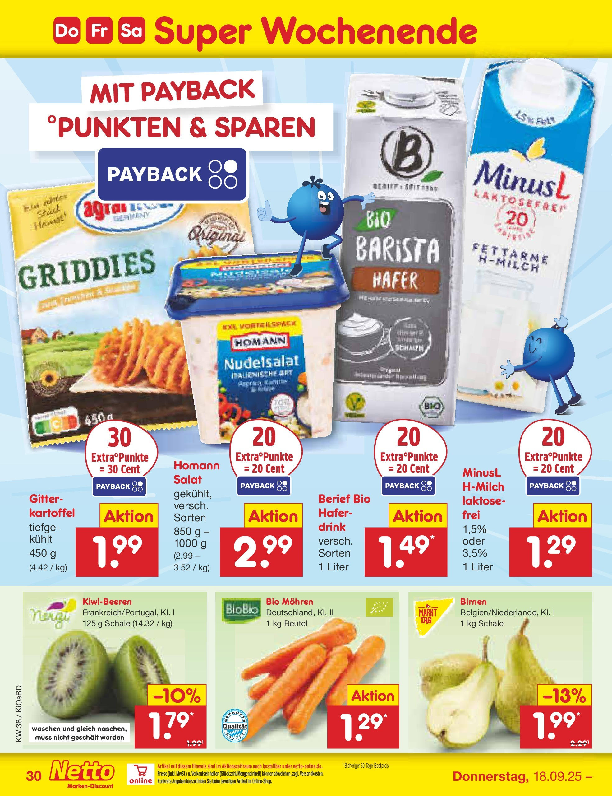 Netto Marken-Discount prospekt Mistelbach	 (ab 14.09.2025) » Angebote | Seite: 34 | Produkte: Mohren, Salat