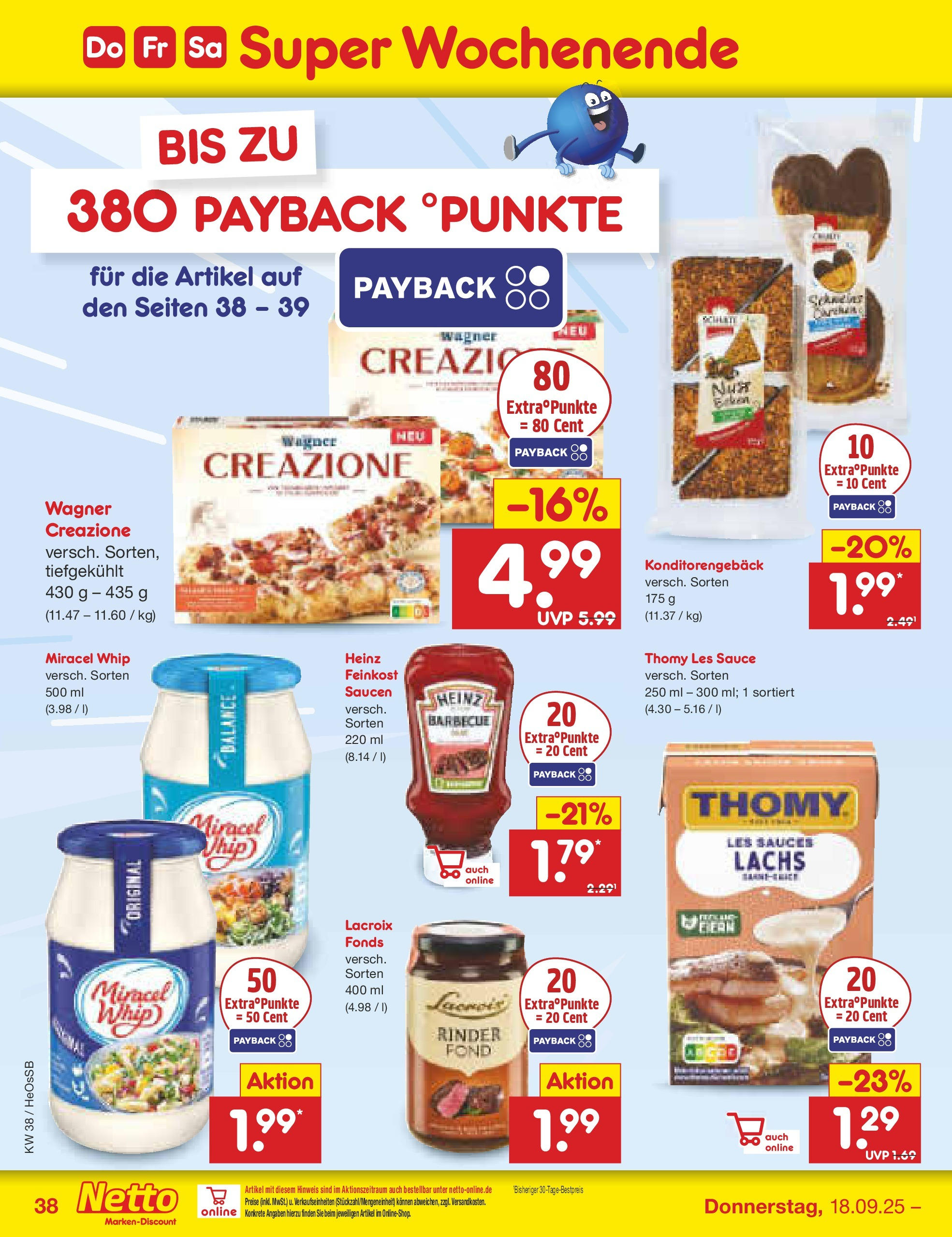 Netto Marken-Discount prospekt Kröpelin	 (ab 15.09.2025) » Angebote | Seite: 40 | Produkte: Miracel whip, Lachs, Chili