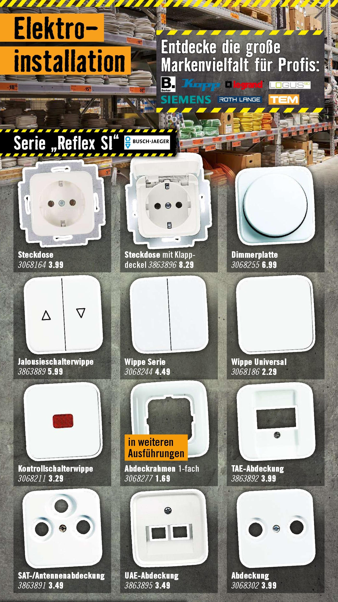 Hornbach Die Neue Grösse in Eisenstadt von 10.09.2025 - Aktuelle Angebote | Seite: 16 | Produkte: Steckdose