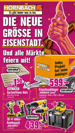 Hornbach Die Neue Grösse in Eisenstadt ab 10.09.2025 gültig