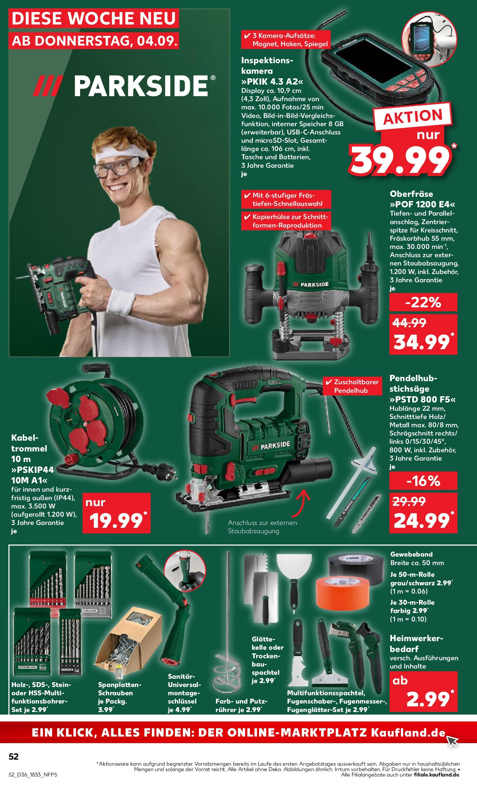 Prospekt Kaufland ab 07.09.2025 » Angebote und Werbung Online | Seite: 52 | Produkte: Kamera, Kabel, Mixer, Spiegel Prospekt Kaufland ab 07.09.2025 » Angebote Online zum Blättern | Seite: 52 | Produkte: Kamera, Kabel, Mixer, Spiegel