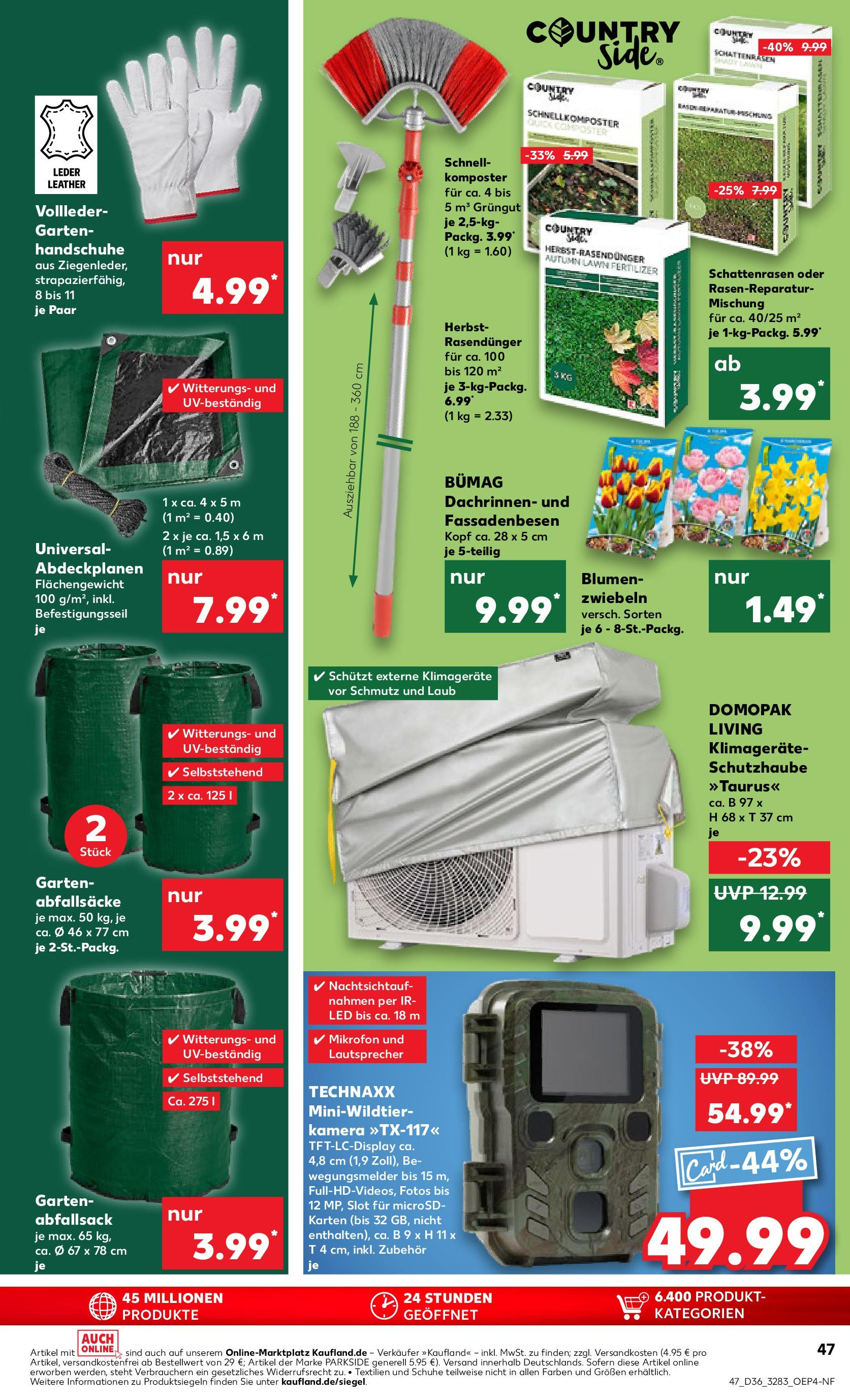 Prospekt Kaufland ab 07.09.2025 » Angebote Online zum Blättern | Seite: 47 | Produkte: Mikrofon, Lautsprecher, Blumen, Handschuhe