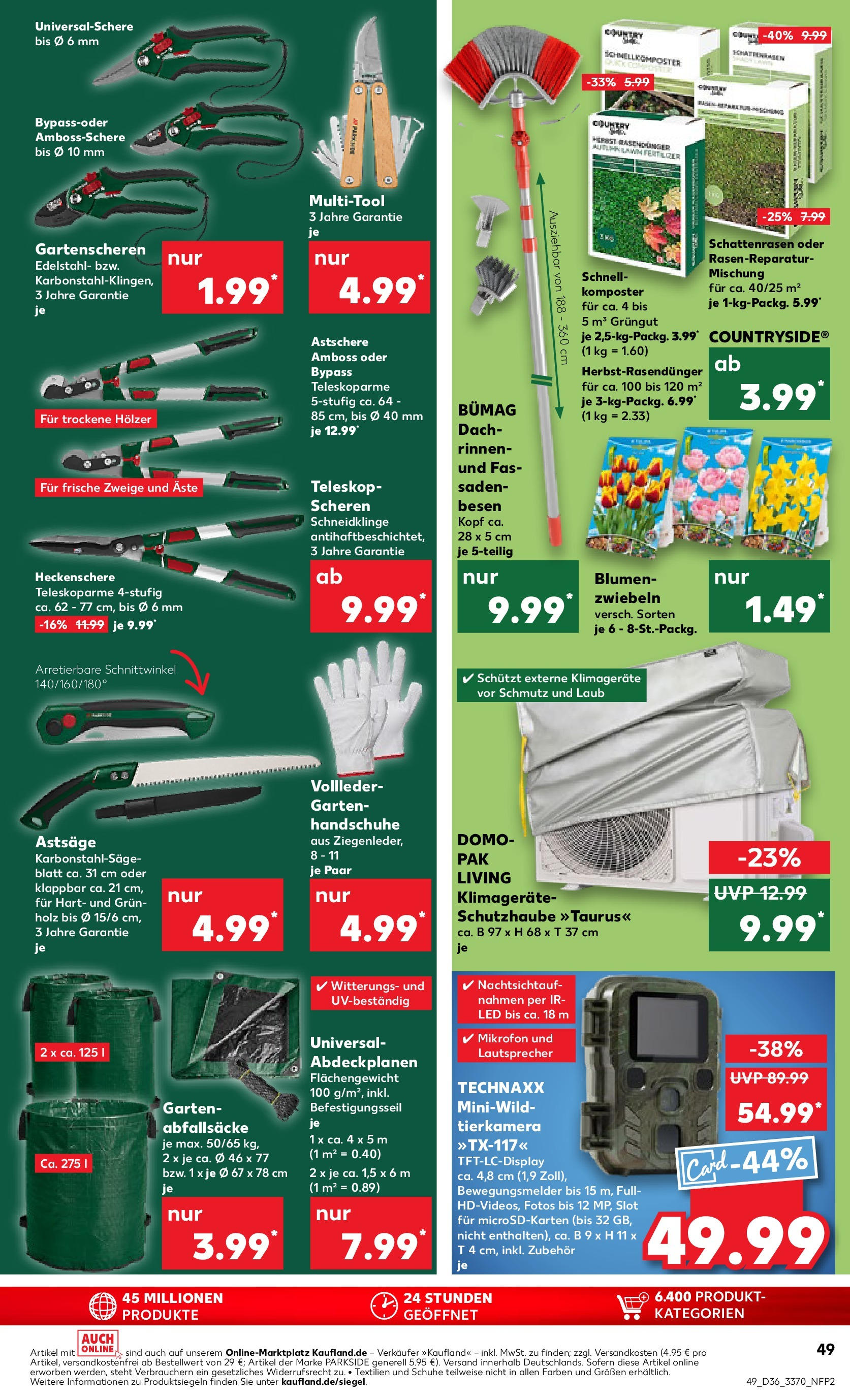 Prospekt Kaufland ab 07.09.2025 » Angebote Online zum Blättern | Seite: 49 | Produkte: Mikrofon, Lautsprecher, Zwiebeln, Handschuhe