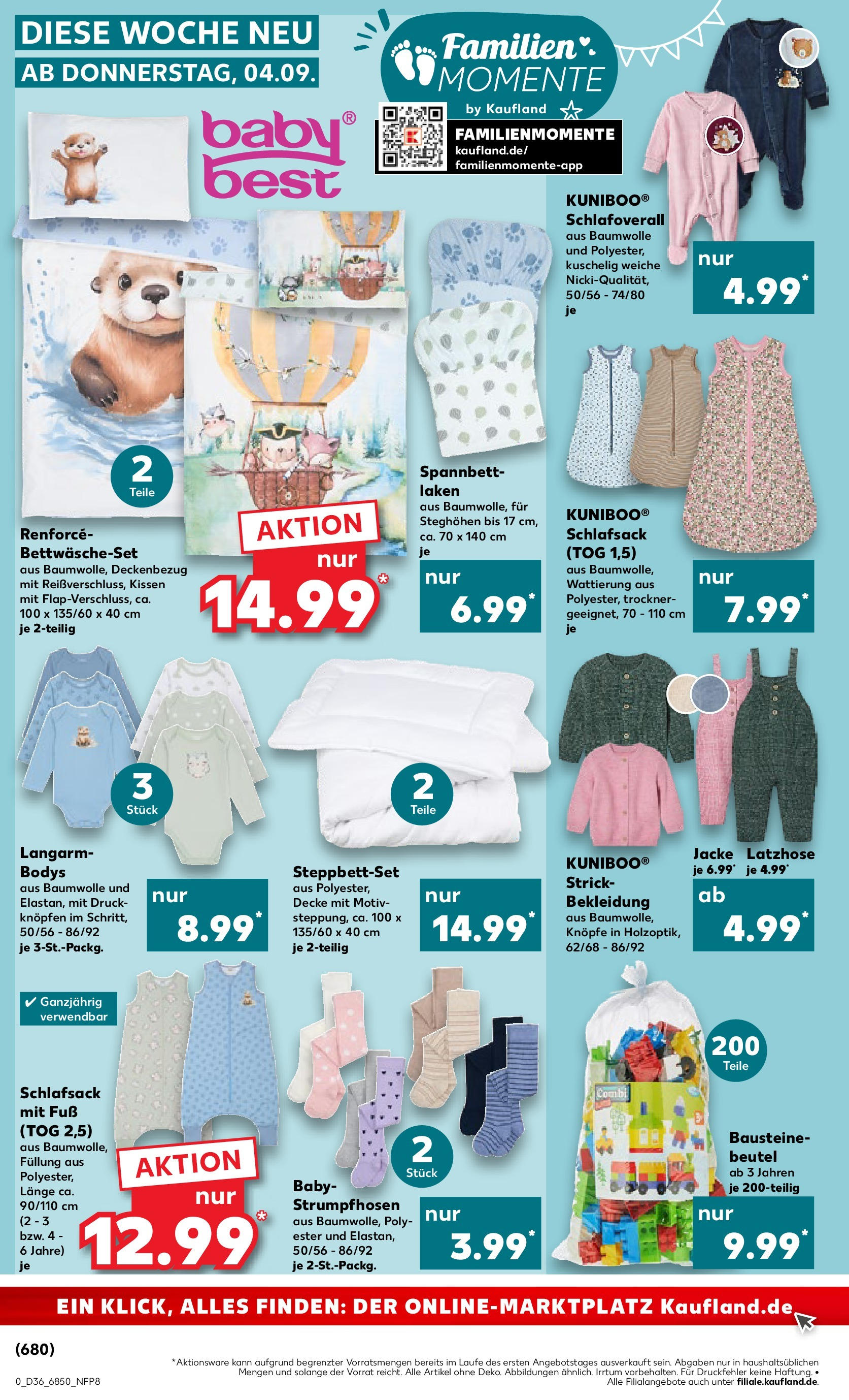 Prospekt Kaufland ab 07.09.2025 » Angebote und Werbung Online | Seite: 56 | Produkte: Kissen, Decke, Bekleidung, Jacke Prospekt Kaufland ab 07.09.2025 » Angebote Online zum Blättern | Seite: 56 | Produkte: Kissen, Decke, Bekleidung, Jacke