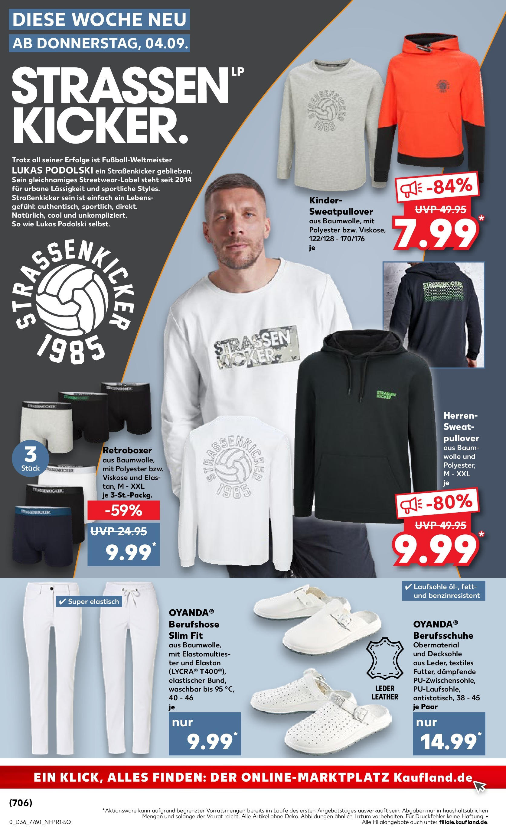 Prospekt Kaufland ab 07.09.2025 » Angebote Online zum Blättern | Seite: 51 | Produkte: Sweatshirt, Pullover, Boxer