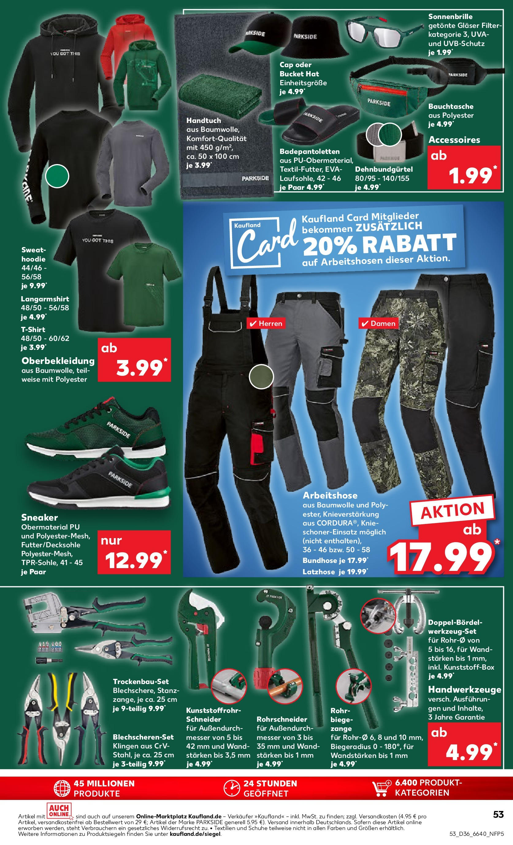 Prospekt Kaufland ab 07.09.2025 » Angebote und Werbung Online | Seite: 53 | Produkte: Shirt, Cutter, T-Shirt, Hoodie Prospekt Kaufland ab 07.09.2025 » Angebote Online zum Blättern | Seite: 53 | Produkte: Shirt, Cutter, T-Shirt, Hoodie