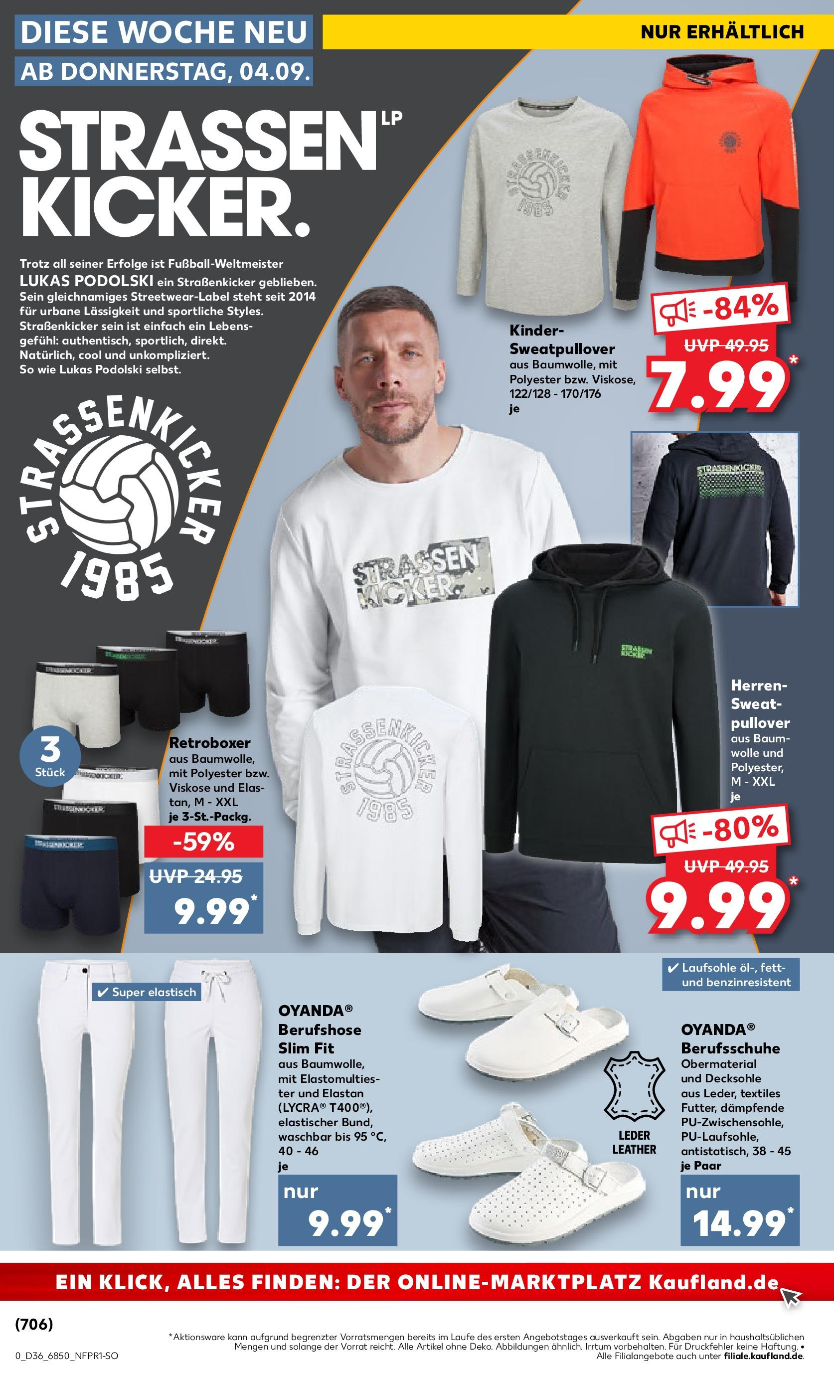 Prospekt Kaufland ab 07.09.2025 » Angebote Online zum Blättern | Seite: 51 | Produkte: Sweatshirt, Pullover, Boxer