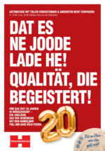 Handelshof Köln-Poll Handelshof Köln-Poll: DAT ES NE JOODE LADE HE! QUALITÄT, DIE BEGEISTERT! - ab 15.09.2025