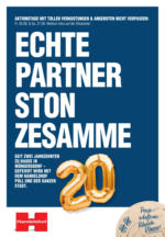 Handelshof Handelshof Köln-Poll: ECHTE PARTNER STON ZESAMME - bis 27.09.2025