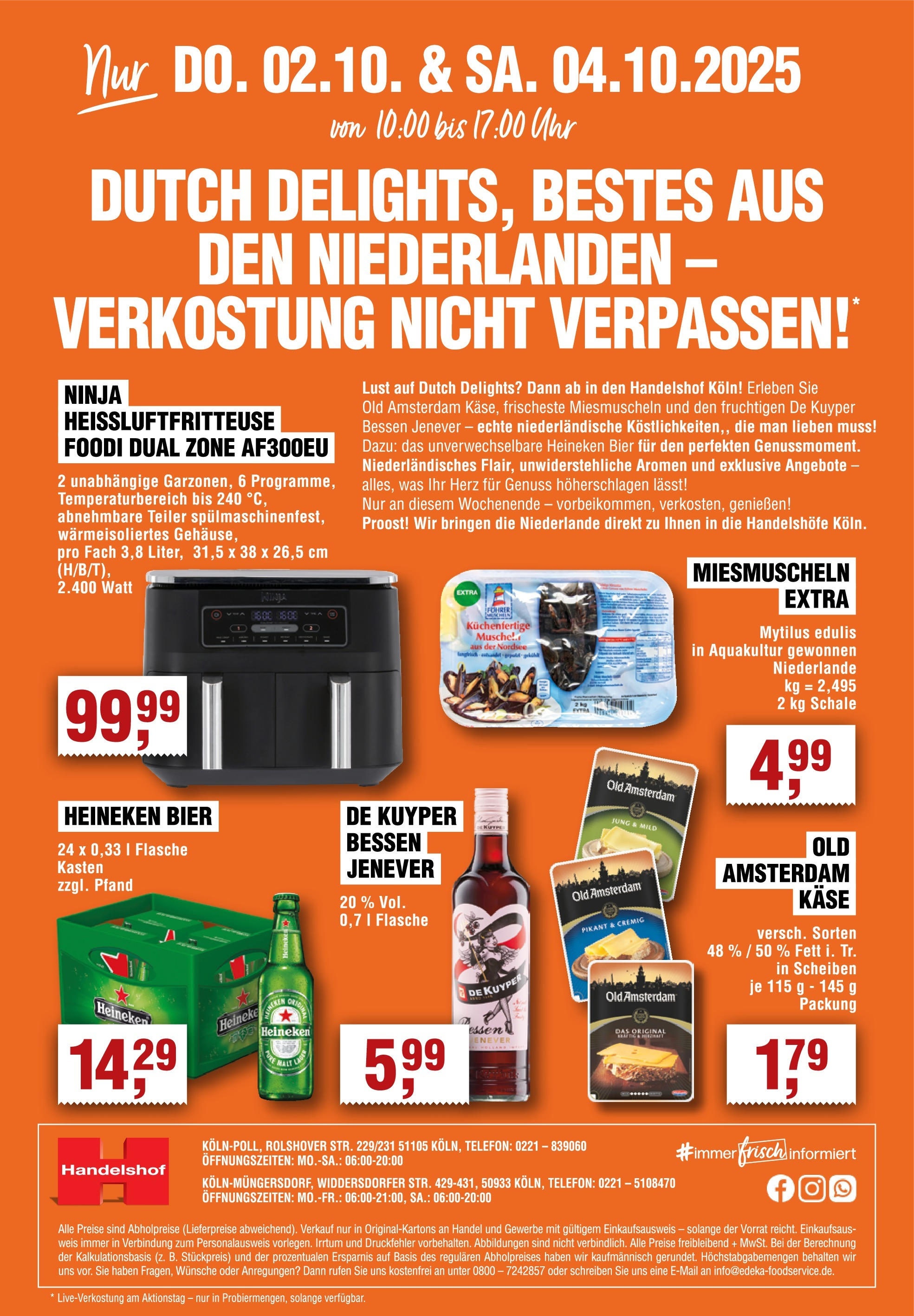 Entdecke - Handelshof Köln-Müngersdorf: ALLES, WAT ET HÄTZ BEGEHRT - VIELFALT, FRISCHE & QUALITÄT (ab 28.09.2025) zum Blättern | Seite: 2 | Produkte: Käse, Bier, Telefon, Uhr