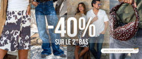 -40 % sur le 2ème bas
