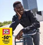 DistriCenter -50% sur le 2ème chemise - au 22.09.2025