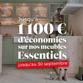 Des meubles malins pour une cuisine bien pensée et à prix rentrée !