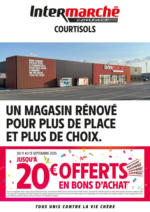 Intermarché Contact MISE EN LIGNE OPE LOCALE - IM COURTISOLS S37 - au 14.09.2025