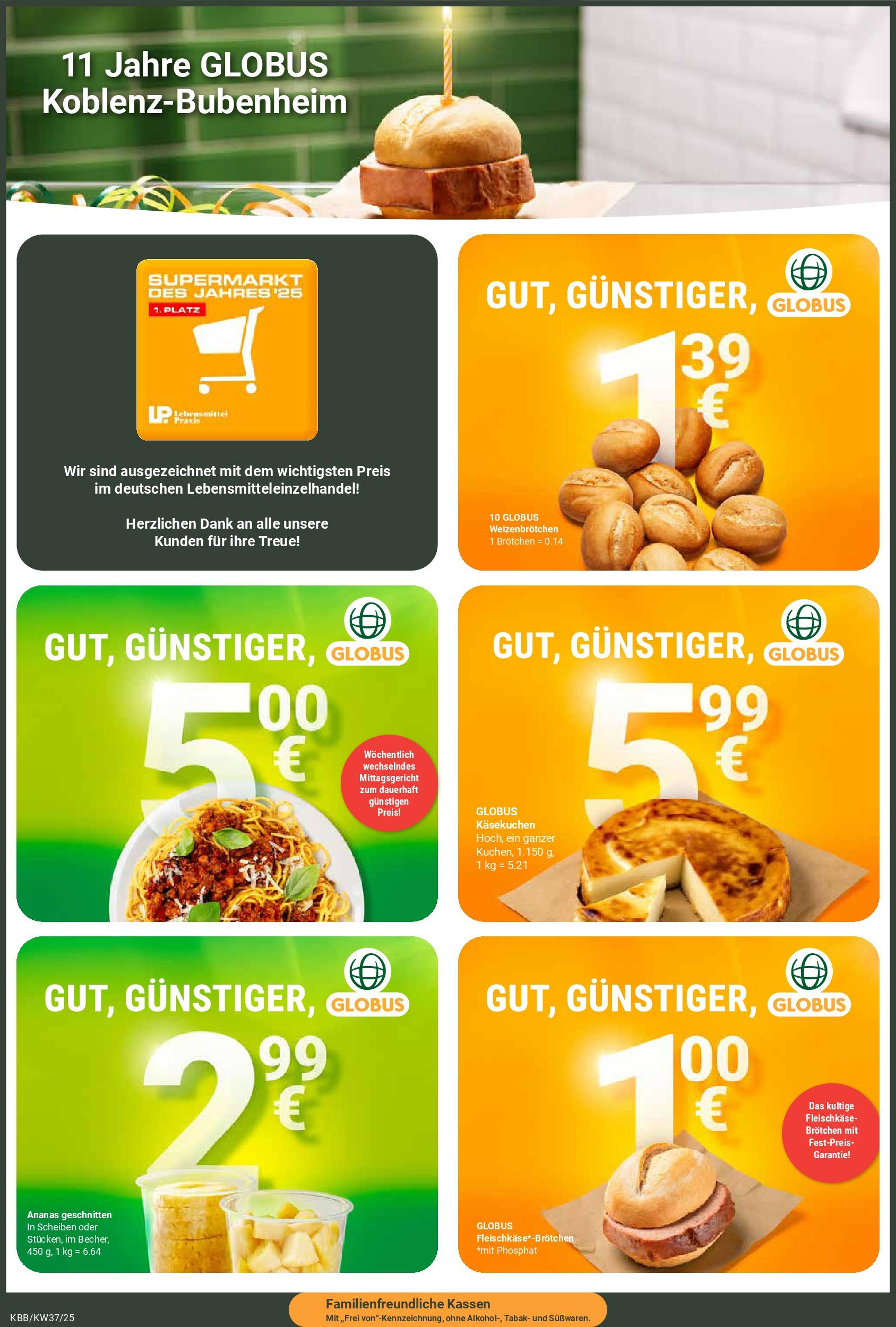 Globus prospekt Koblenz-Bubenheim (ab 07.09.2025) » Angebote ab Montag | Seite: 4 | Produkte: Ananas Globus prospekt Koblenz-Bubenheim (ab 07.09.2025) » Angebote online | Seite: 4 | Produkte: Ananas