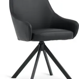 JYSK Scaun rotativ ROSTRUP negru