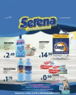 Serena Detersivi Volantino valido dall' 8 al 20 settembre - al 20.09.2025