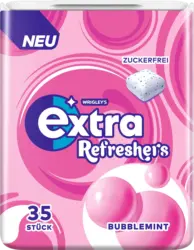 EXTRA Kaugummi, Refreshers Bubblemint, zuckerfrei