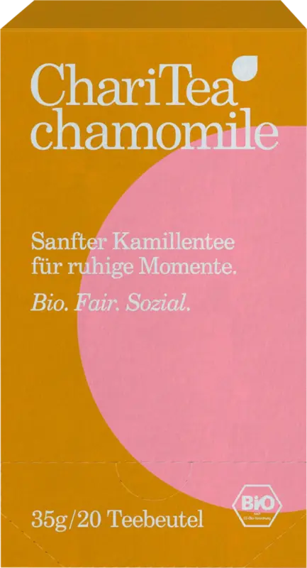 ChariTea Kräutertee "Chamomile" (20 Beutel)