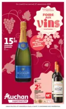 Auchan Supermarché Foire aux Vins dans votre supermarché - au 27.09.2025