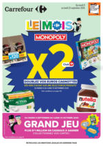 Carrefour LE MOIS MONOPOLY ! - au 22.09.2025