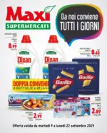 Maxi Supermercati Da noi conviene tutti i giorni - al 22.09.2025
